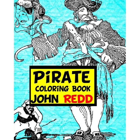 Pirate Coloring Book (Paperback)