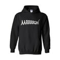 thumbnail image 1 of Pirate Costume Aaaaaargggh Unisex Hoodie Hooded Sweatshirt, 1 of 2