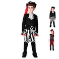 thumbnail image 1 of Pirate for Boys Tops Pants Hats Set Boys Halloween Party Outfits Kids Size 5-12 Years, 1 of 2