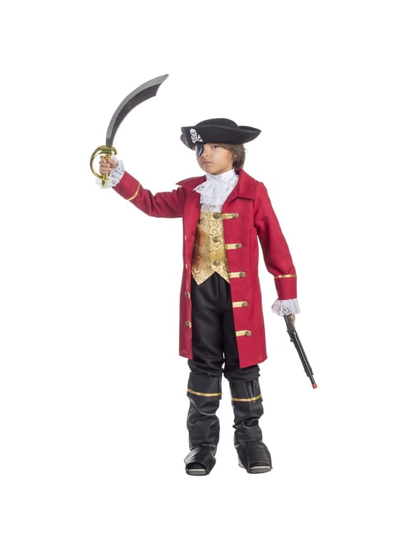 Pirate Costume for Kids - Captain Hook Dress Up Costume By Dress Up America