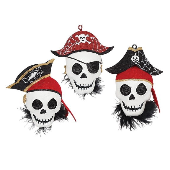 Pirate Cove Head Halloween Christmas Xmas Ornament A/3