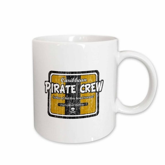 3drose, Pirate Crew, 15oz Mug