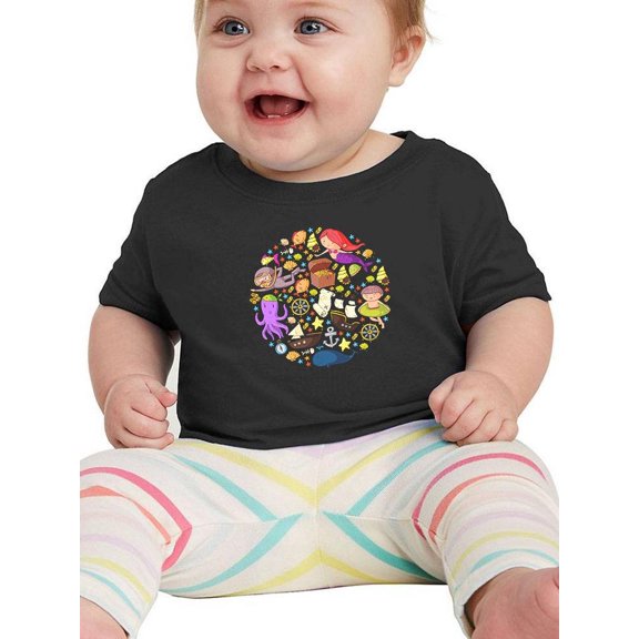 Pirate Elements T-Shirt Infant -Image by Shutterstock,  18 Months