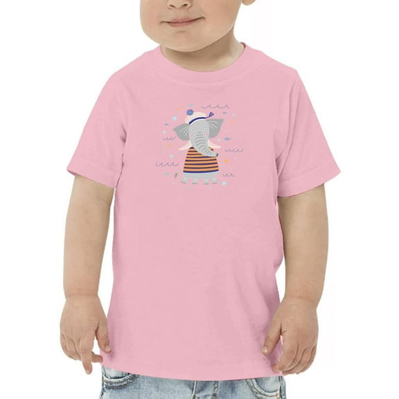 Pirate Elephant T-Shirt Toddler -Image by Shutterstock,  5 Toddler