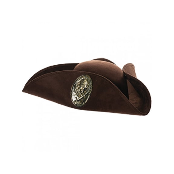 Pirate Emblem Tri-Corner Hat Costume Accessory