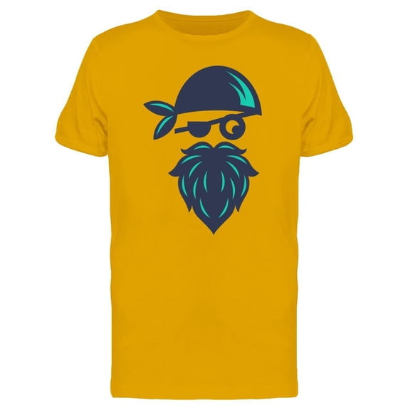 Pirate Face Green Colors Tee Men's -Image by Shutterstock