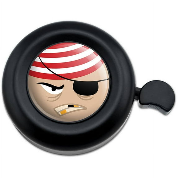 Pirate Face Head Bicycle Handlebar Bike Bell