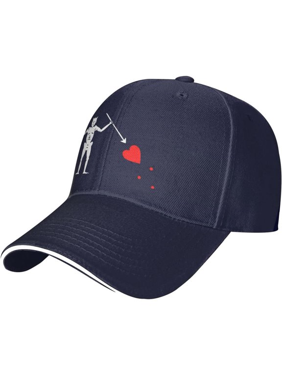 Pirate Flag Blackbeard Casual Baseball Cap