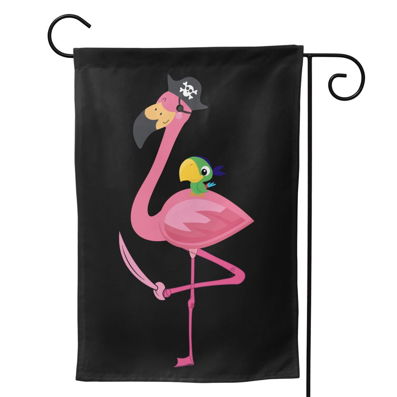 Pirate Flamingo Garden Flag 28