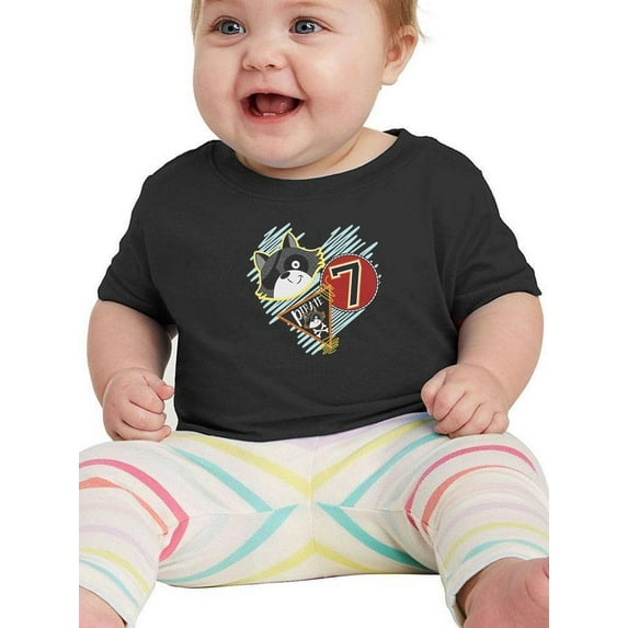 Pirate Fox With Eyepatch T-Shirt Infant -Image by Shutterstock, 24 Months