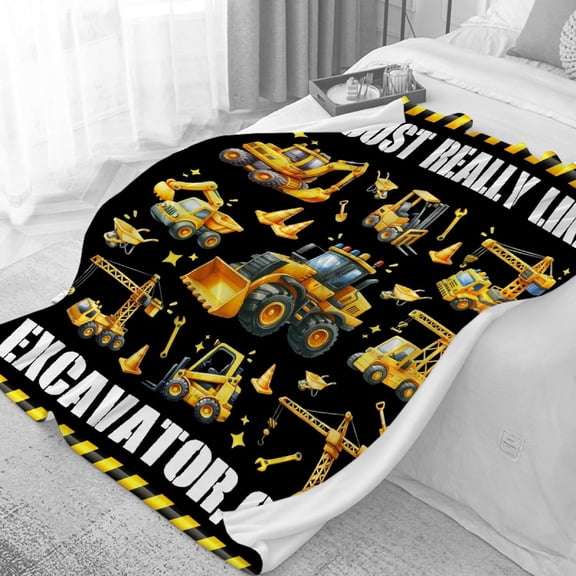 Pirate Gifts Blanket for Men, Gifts for Pirate Lovers - Throw Blanket for Him, 50" x 60" - Blue