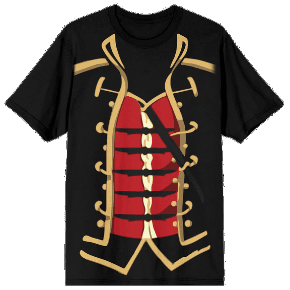 Pirate Halloween Costume Men's Short Sleeve Tee -XL