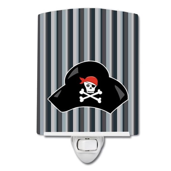 Pirate Hat Ceramic Night Light