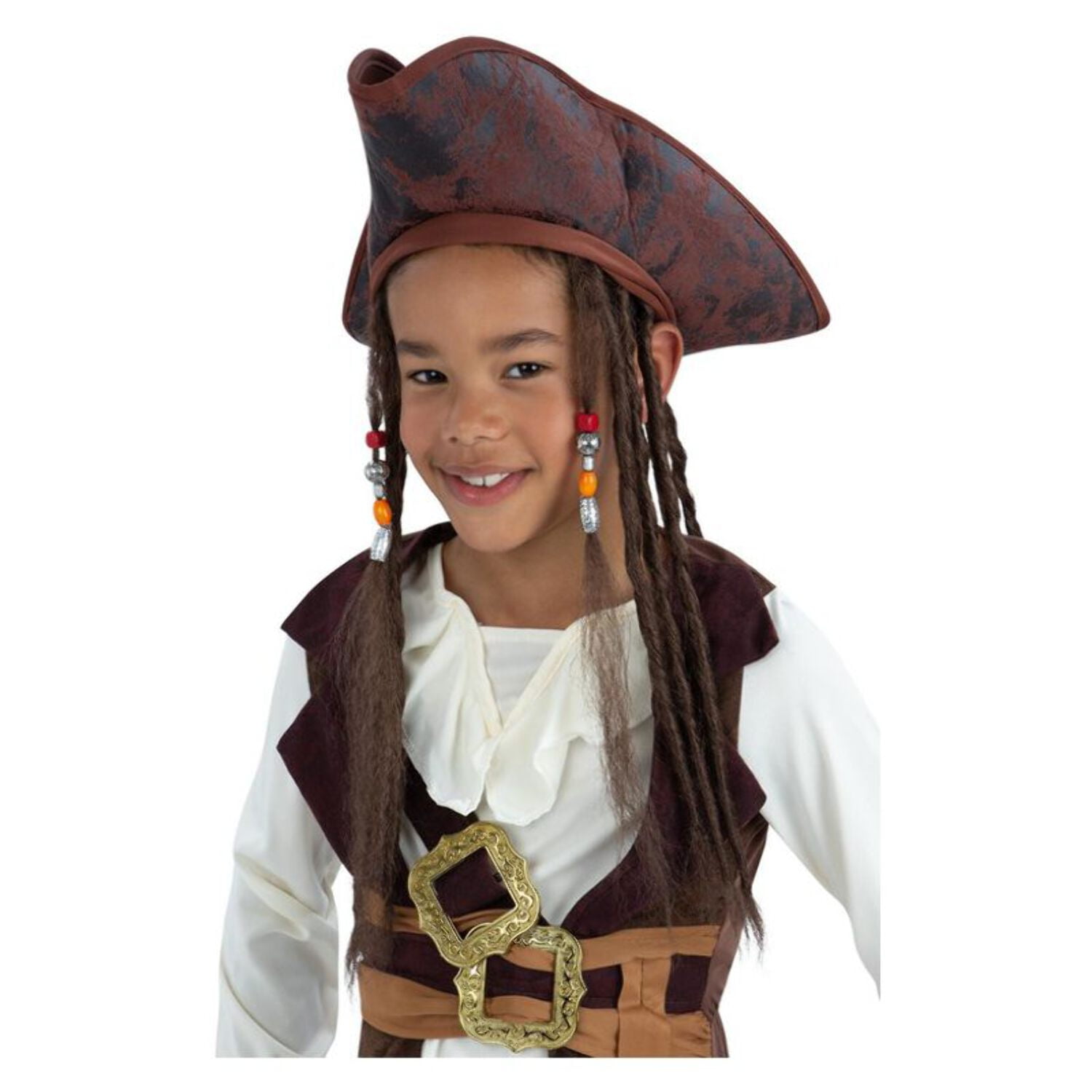 Pirate Hat with Dreadlocks Child Pirate Hat with Dreadlocks Child