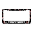 thumbnail image 1 of Pirate Inside License Plate Tag Frame - Skull Swords Design, 1 of 1