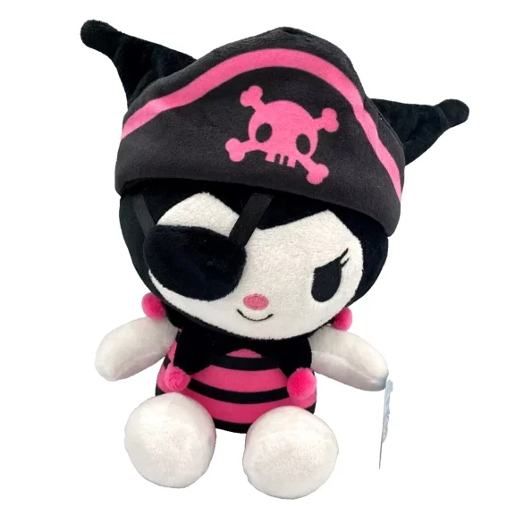 Pirate Kuromi Hello Kitty Plush Toy 7.5 inch Sanrio