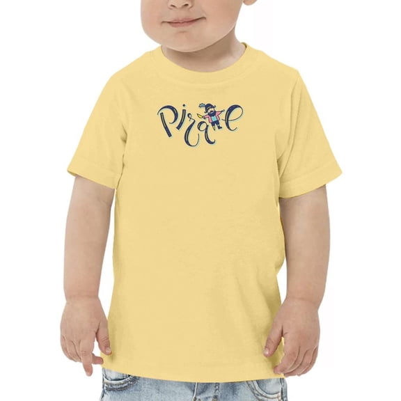 Pirate Man T-Shirt Toddler -Image by Shutterstock,  4 Toddler