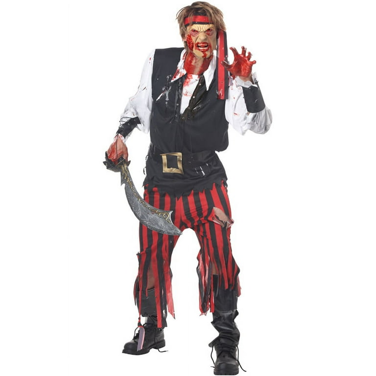 Mens Pirate Man Adult Costume Male Halloween Mens Pirate Man Adult Costume Male Halloween