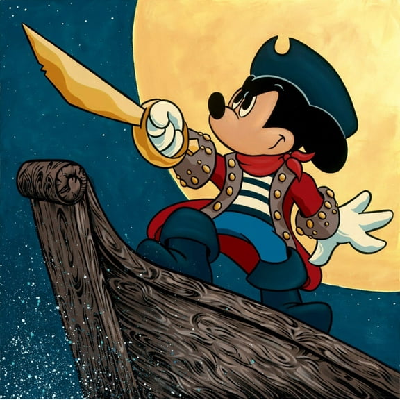 Pirate Mickey by Trevor Carlton and Stephen Reis Featuring Mickey Mouse