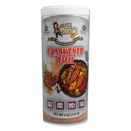 Pirate Mike's Blackened Fish Seasoning Medium 4 oz