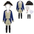 thumbnail image 1 of Pirate Outfit Boy Kids Halloween Outfits for Girls Halloween Dress up Party Photo Kids Outfits Boys 7-8 Years, 1 of 8