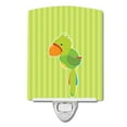 thumbnail image 1 of Pirate Parrot Green Ceramic Night Light, 1 of 1