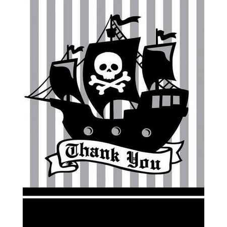 Pirate Party Thank You Notes