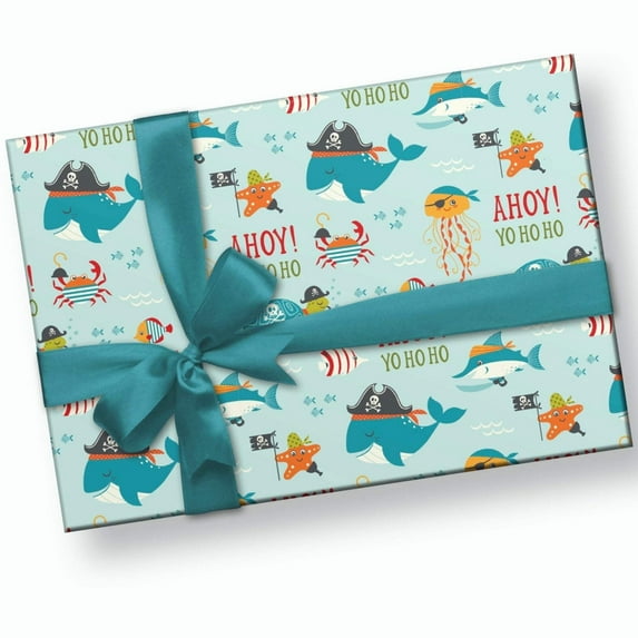 Pirate Party Wrapping Paper