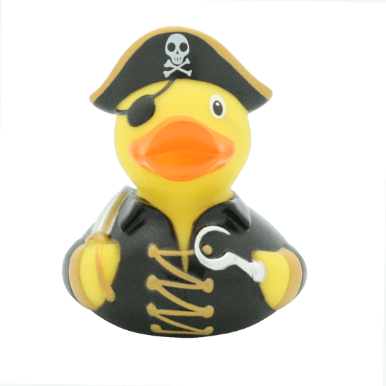 Pirate Patch Rubber Duck