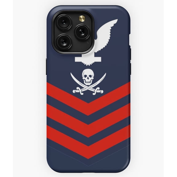 Pirate Petty Officer PO1 Calico G294 Phone Case for iPhone17 16 15 14 13 12 11 Pro Max