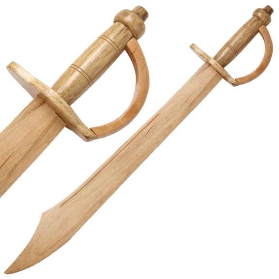 Armory Replicas Pirate Plunderer Wooden Practice Cutlass, 30-Inch Handmade Oak Costume Sword