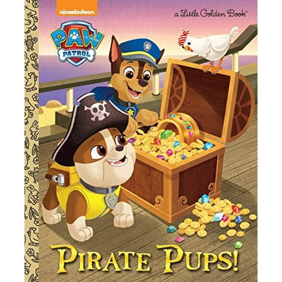 Pre-Owned Pirate Pups! by Golden Books (Hardcover)
