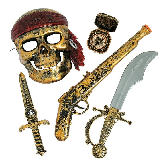 Pirate Set 5 Pc Set - Toys - 5 Pieces