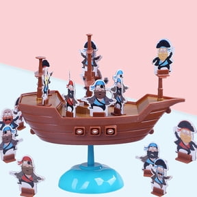 Pirate Ship Balancing Game under $5! CQCYD Pirate Ship Balancing Game, Parent Child Educational Toy, Family Game Night Activity, Kids Competition Game, Learning Toy, Children's Birthday Party Game