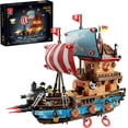 thumbnail image 1 of Pirate Ship Building Kit (916 Pcs) with LED Lights - Standard Brick - Compatible Creative Pirate Toy Model - Ideal Gift for Kids, Teens, Adults & Boys Ages 14+ (Birthday/Christmas/Party), 1 of 7