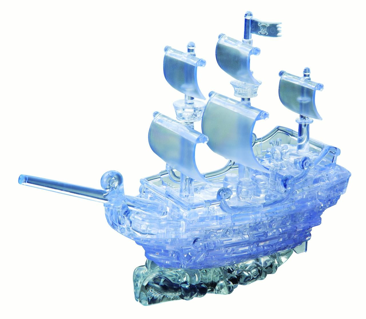 Pirate Ship Original 3D Crystal Puzzle from BePuzzled, Ages 12 and