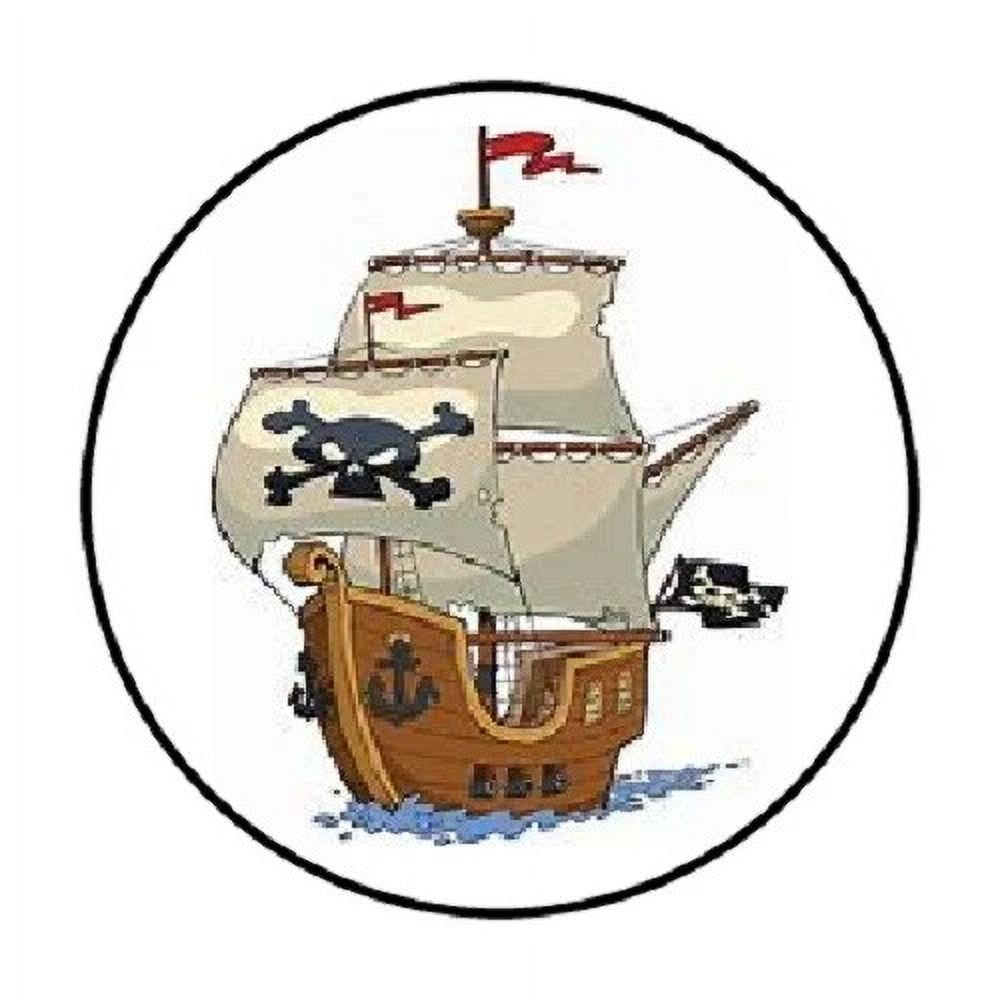 Pirate Ship Sticker Phone Decal Water Bottle Stickers Car Decals ...