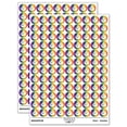 thumbnail image 1 of Pirate Ship with Jolly Roger Skull 200+ Round Stickers - Rainbow - Gloss Finish - 0.50" Size, 1 of 3