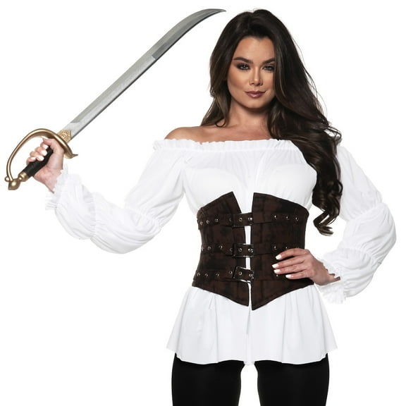 Pirate Shirt and Cincher Costume Adult Costume - L/XLarge