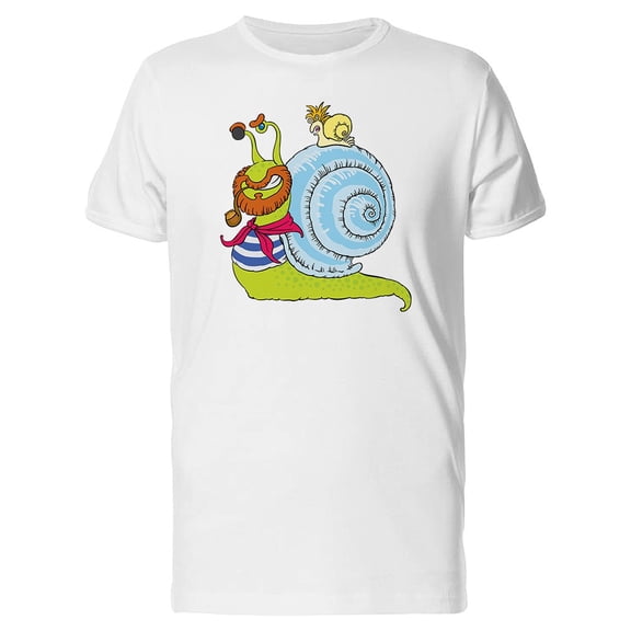 Pirate Snail Tee Men's -Image by Shutterstock