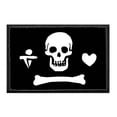 thumbnail image 1 of Pirate Stede Bonnet Flag - Removable Patch, 1 of 3
