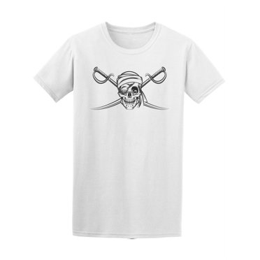 Pirate Symbol With Swords T-Shirt Men -Image by Shutterstock, Male Small