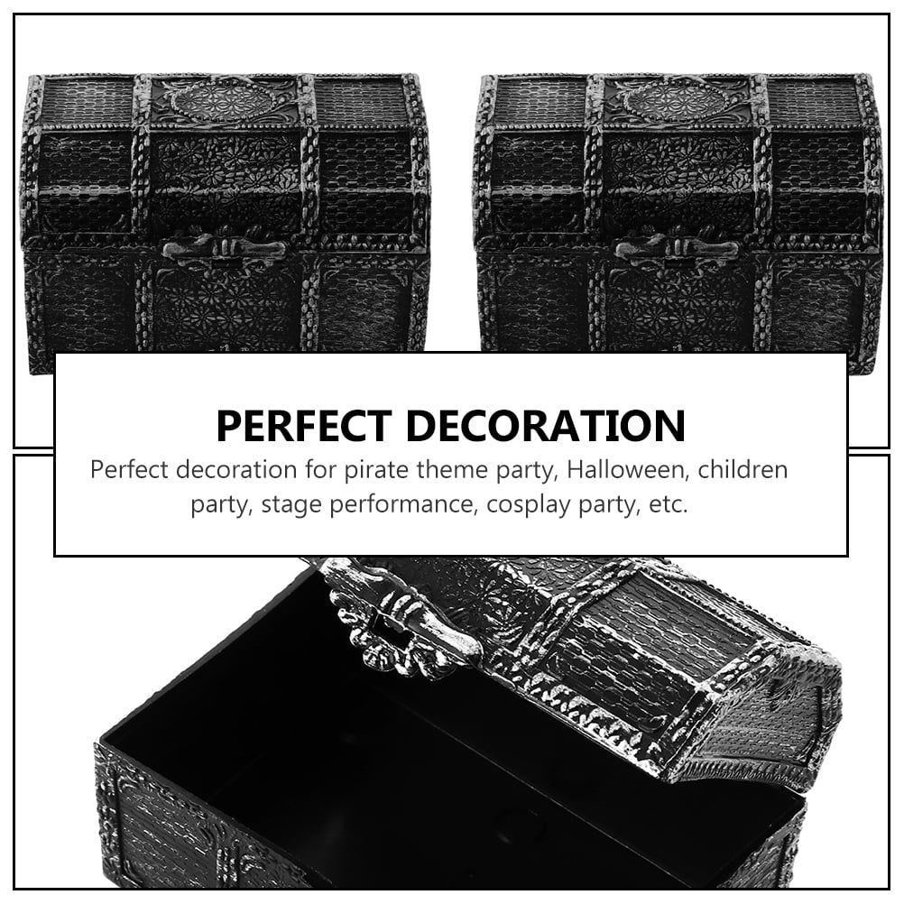 Pirate Treasure Chest 3pcs Pirate Treasure Chests Treasure Boxes