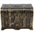 thumbnail image 1 of Pirate Treasure Chest Decorative Keepsake Jewelry Box Plastic Toy Boxes Party Decor Large Size B, 1 of 9
