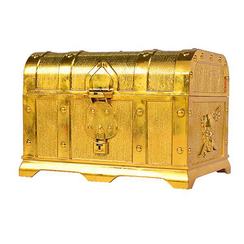 Pirate Treasure Chest Decorative Treasure Chest Keepsake Plastic Toy