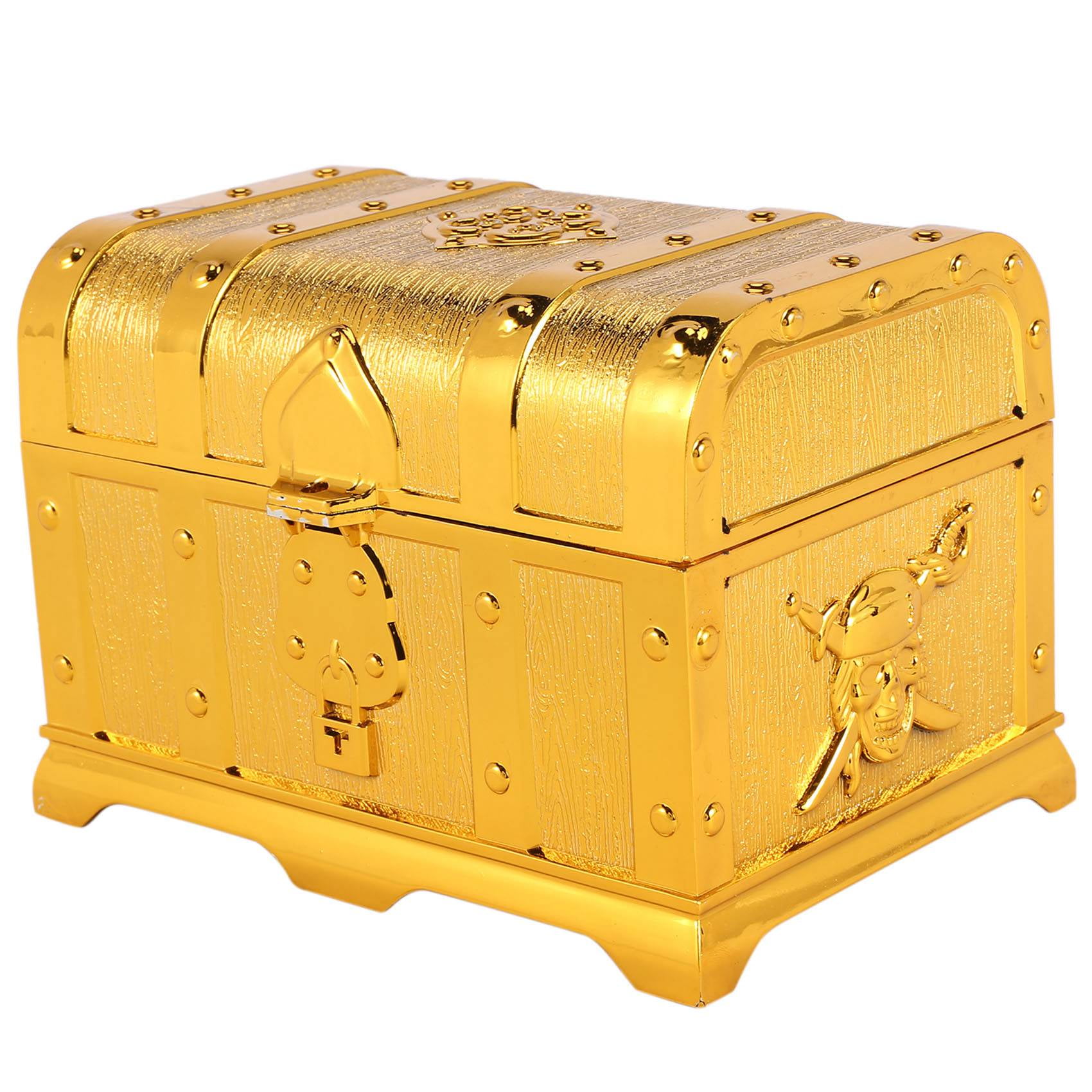 Pirate Treasure Chest Decorative Treasure Chest Keepsake Plastic Toy