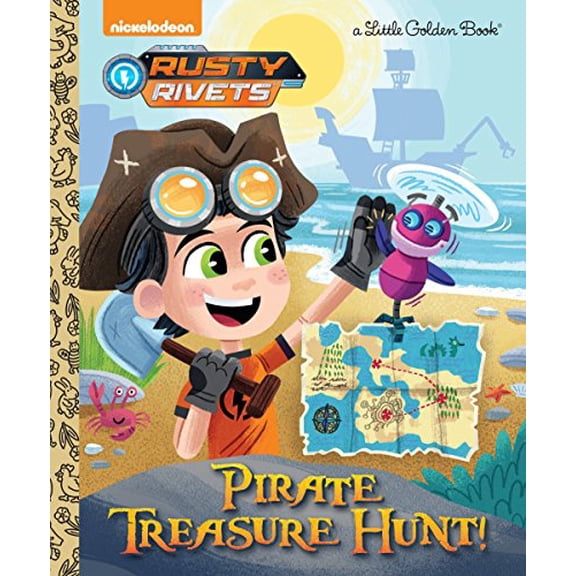Pre-Owned Pirate Treasure Hunt! (Rusty Rivets) (Hardcover) 1524767956 9781524767952
