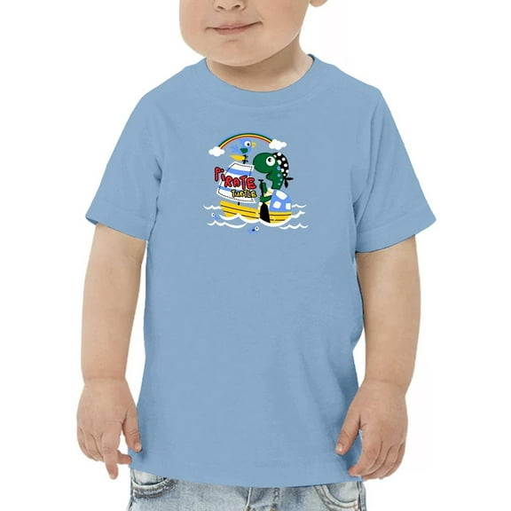 Pirate Turtle T-Shirt Toddler -Image by Shutterstock,  5 Toddler