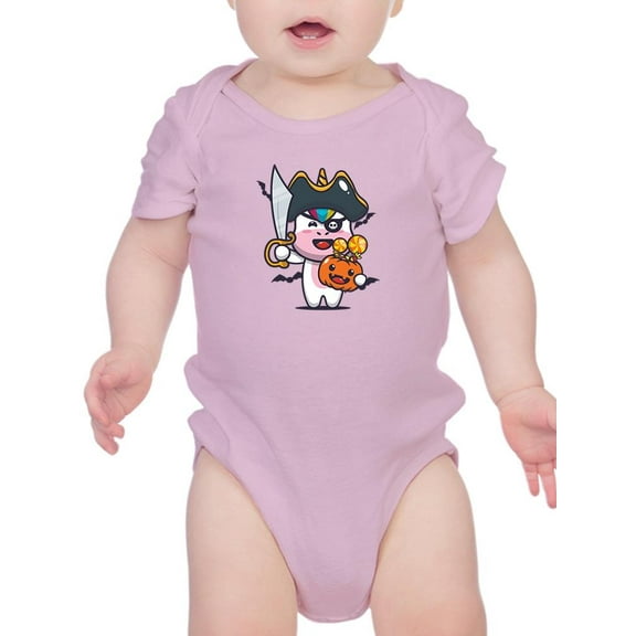 Pirate Unicorn Bodysuit Infant -Image by Shutterstock,  18 Months