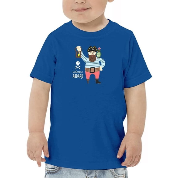 Pirate Welcome T-Shirt Toddler -Image by Shutterstock, 4 Toddler